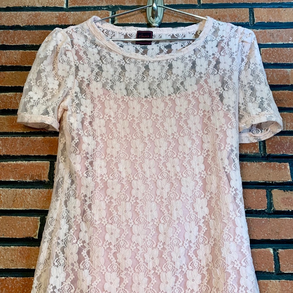 Colour Works Lace Blouse SZ - S